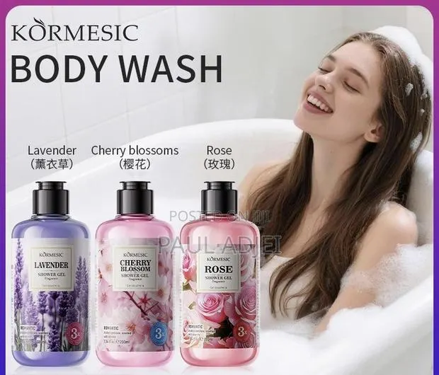 Kormesic Shower Gel - Rich Creamy Foam Body Wash · Photo 1