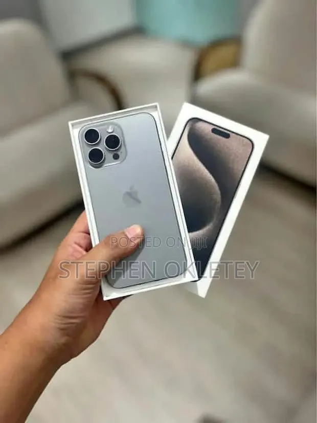 Apple iPhone 15 Pro Max 256 GB Silver · Photo 1