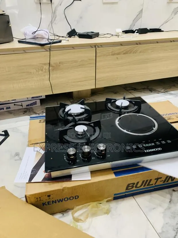 Highly Recommended Black Built in Gas Cooker 3-1 Stove Kenwood · Photo 1