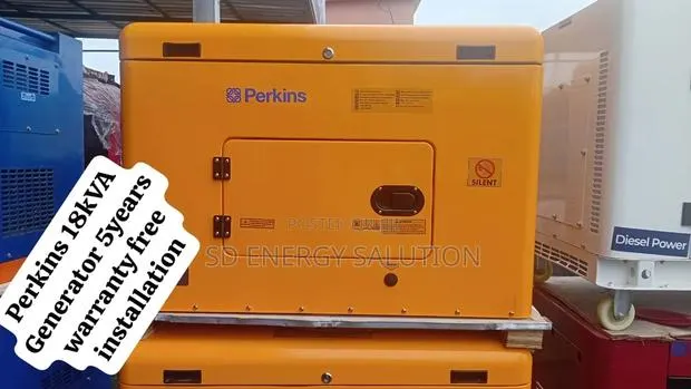 Perkins 18kVA Generator – Industrial Commercial Power · Photo 1