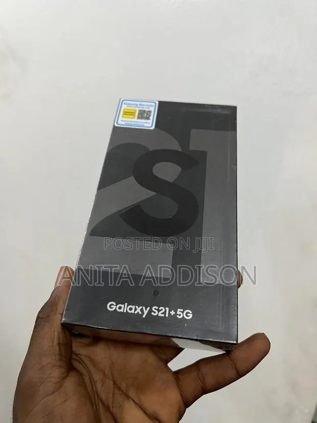 New Samsung Galaxy S21+ 5G 128 GB Black · Photo 1