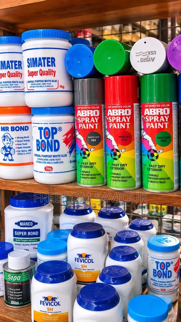 Premium Adhesives ABRO Spray Paint – Quality Hardware Supplies · Photo 1