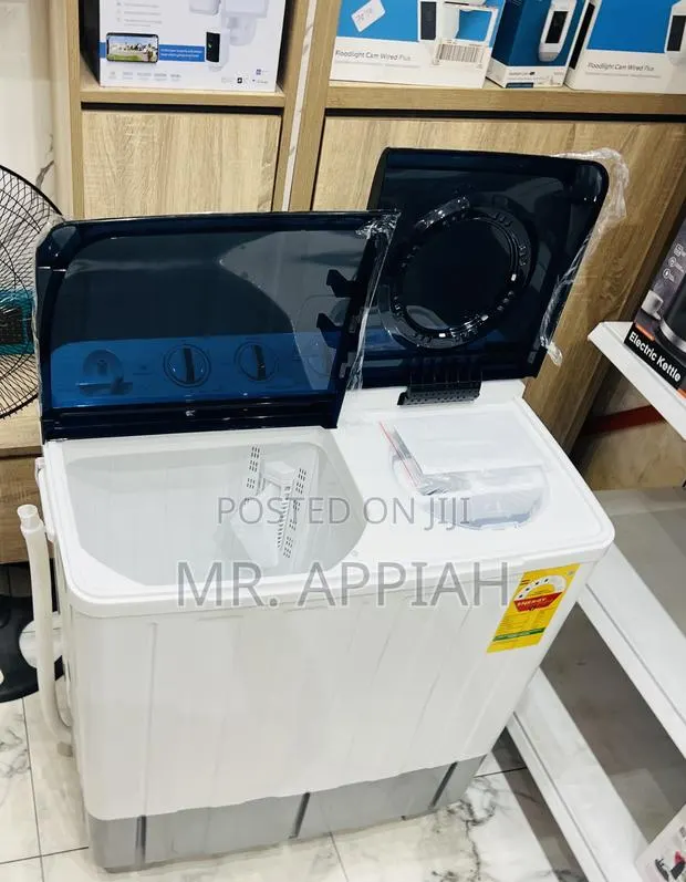 Super Classic TCL 10.5kg Semi-Auto Washing Machine(Spin Dry) White · Photo 1
