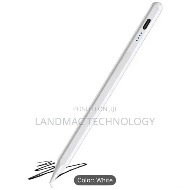 Universal Capacitive Touch Screen Stylus Pen – White · Photo 1