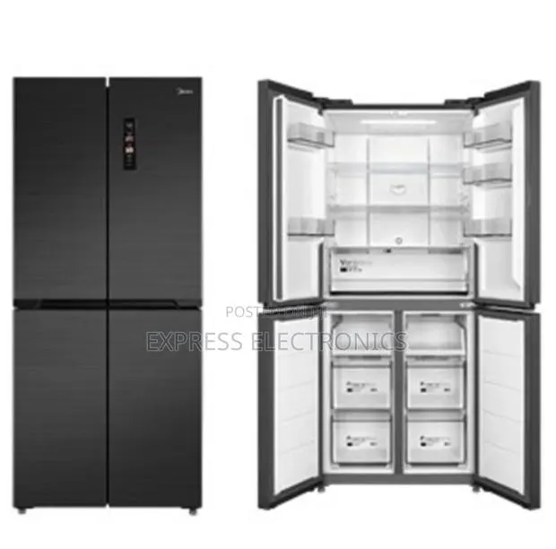 High Quality Sleek Midea MDRF632FGN46D 474 Litre French Door Sliver · Photo 1