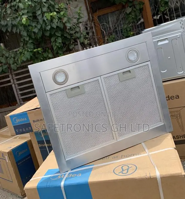 Neatly Sealed Midea 60m21-B 60cm T-Shape Electric Range Hood · Photo 1