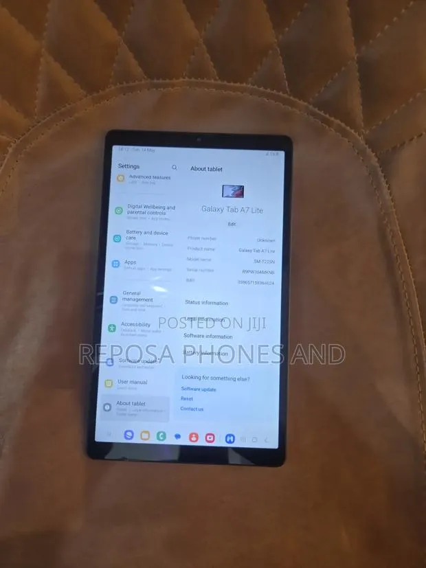 New Samsung Galaxy Tab A7 LTE 32 GB Black · Photo 1
