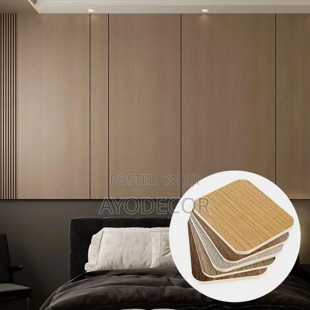 . 8MM Turkish Bamboo Charcoal Cladding Panel 4FT × 9.5FT