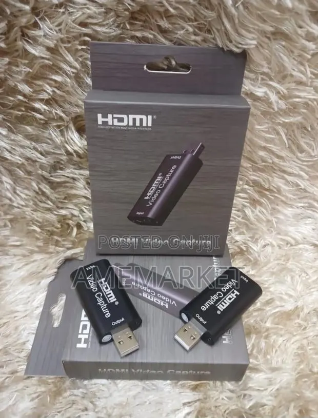 HDMI Video Capture Card – USB HDMI Capture Adapter · Photo 1