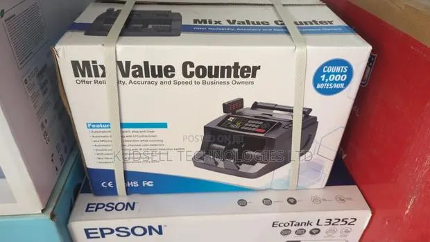 Al 5500 Bill Counting Machine Mixed Value Counter · Photo 1