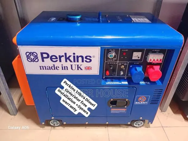 Click-a-Thing Perkins Diesel Generator 10kva Silent · Photo 1