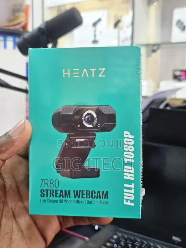 Heatz Zr80 Hd 1080p Stream Webcam With Audio · Photo 1