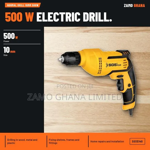 Normal Drill 10Mm 500W - SGS5140 · Photo 1