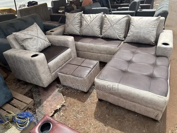 Royal Comfort Six Seater L Shape With Foot Rest · Photo 1