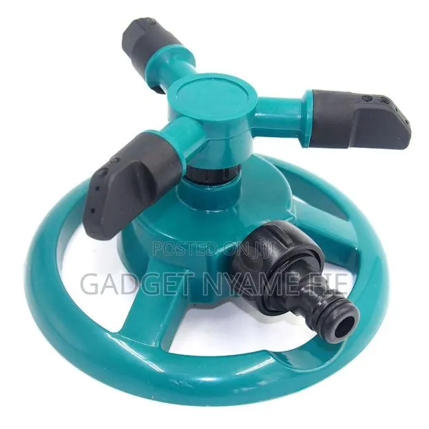 Plastic 3 Arm Rotary Sprinkler for Garden Water Lawn Irrigation · Photo 1