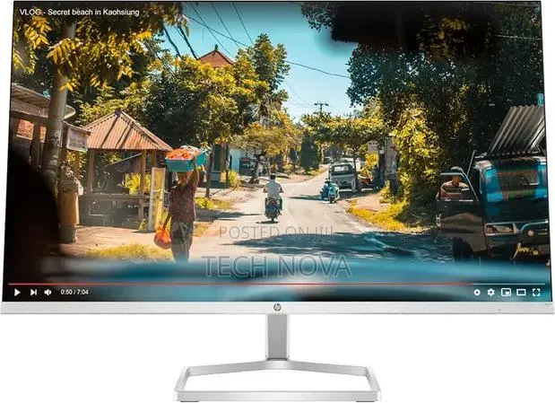 HP M27f Monitor, 27" Screen, Full HD IPS, 75Hz, 5ms, VGA, 2 HDMI · Photo 1