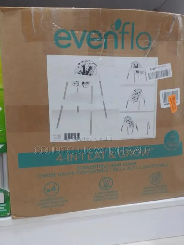 Evenflo 4-In1 Eat and Grow High Chair · Photo 1