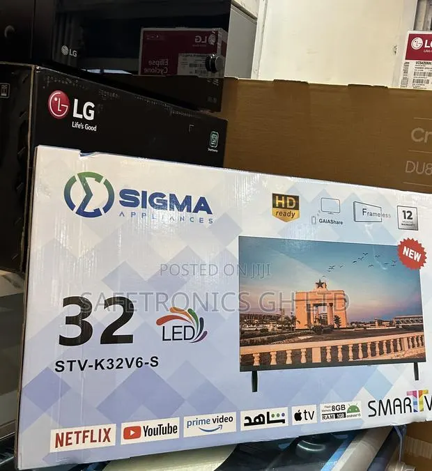 Just Purchase 32 Inch Smart Full Hd Sigma Sig-K32v6-S Frameless Led Tv · Photo 1