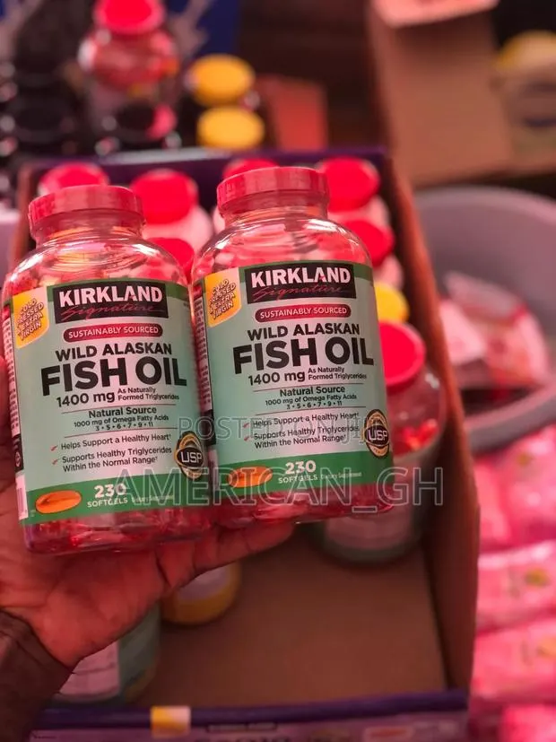 Kirkland Signature Wild Alaskan Fish Oil (230 Softgels) · Photo 1