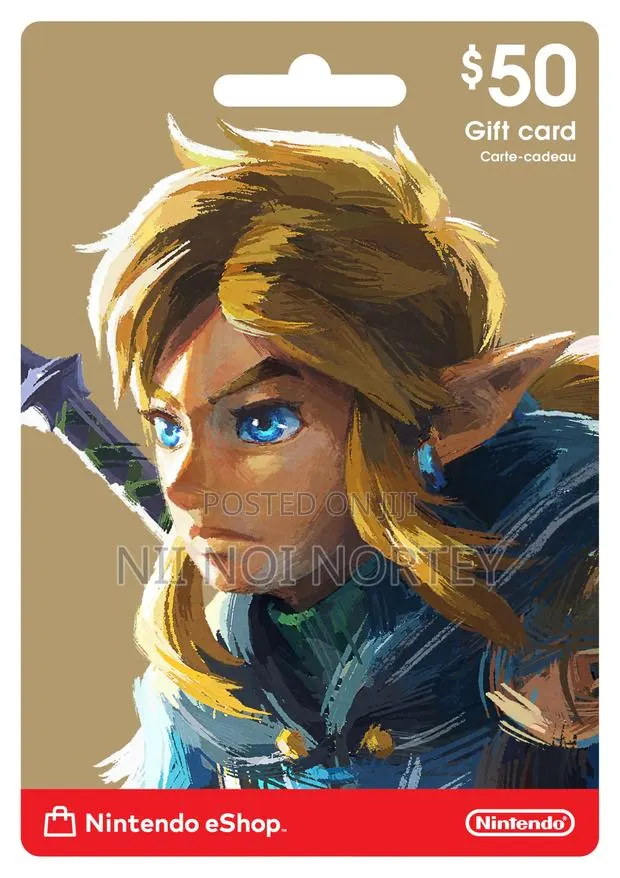 $50 Nintendo Gift Card · Photo 1