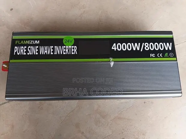 4000W / 8000W Pure Sine Wave Power Inverter 24V · Photo 1