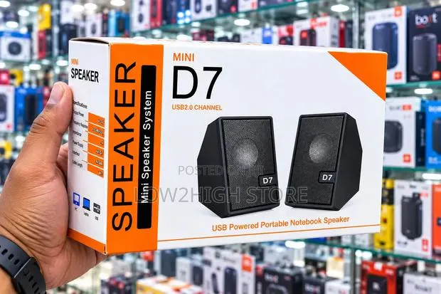 Mini D7 6W USB 2.0 Multimedia Computer Speakers - Low2High · Photo 1