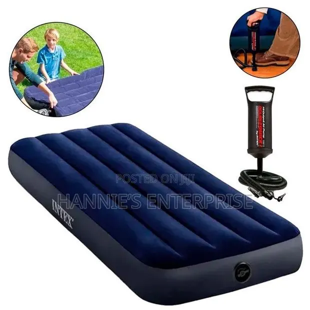 Intex Dura-beam Standard Classic Downy Air Mattress · Photo 1