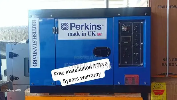 Powerful Perkins 15kva Diesel Generator for Home Business 15kva · Photo 1