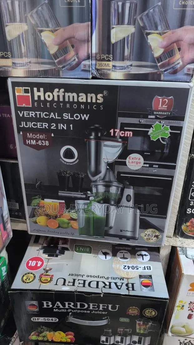 Hoffman 2 in 1 Vertical Slow Juicer · Photo 1