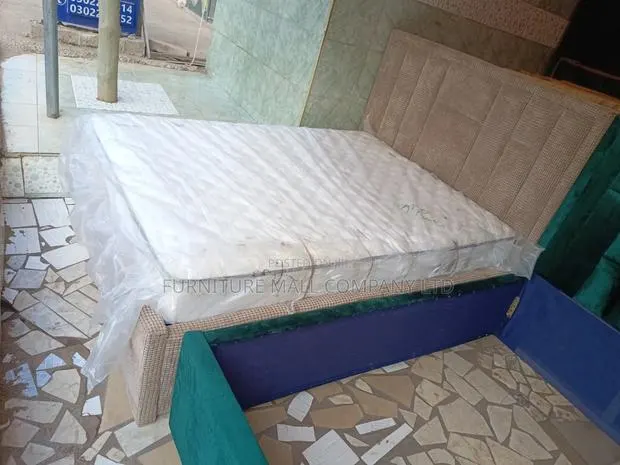 Exclusive Frame With Mattress . Free Delivery · Photo 1
