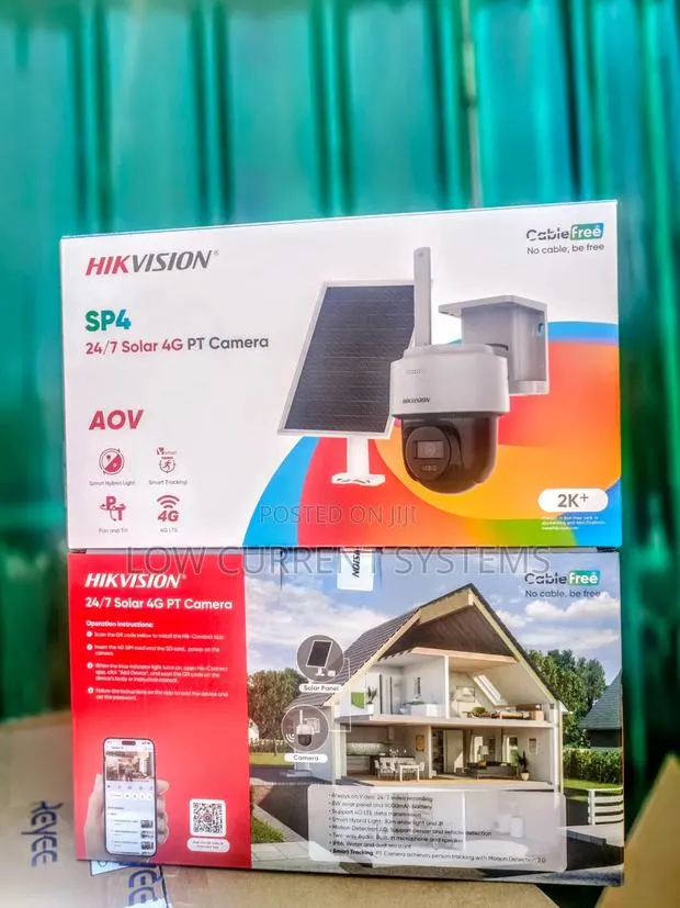 Hikivision SP4 Solar AOV Camera 4mp Pt · Photo 1
