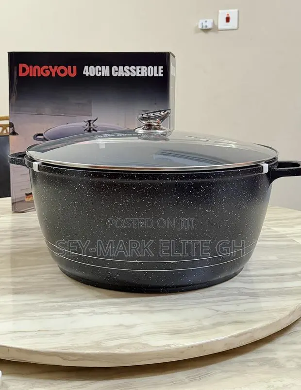 40cm Die-Cast Casserole Cookware (Large Capacity) · Photo 1