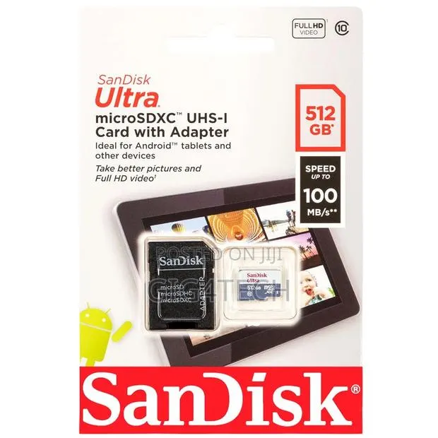 Sandisk Ultra 512GB SD Card · Photo 1