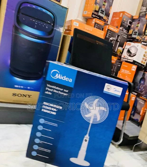 Grab Elegant 18 Inch Rechargeable Stand Fan Fs45-23mrd · Photo 1