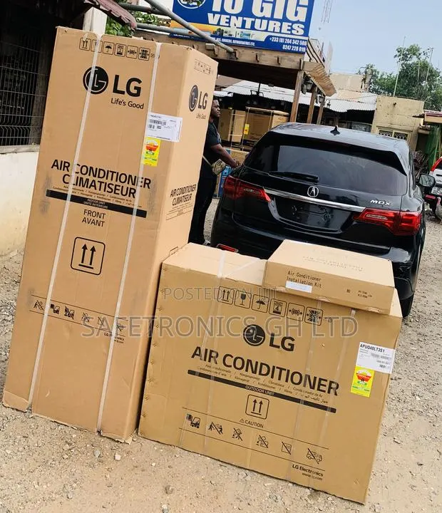 Valuable New Lg 5.0hp Floor Standing Inverter Air Conditioner · Photo 1