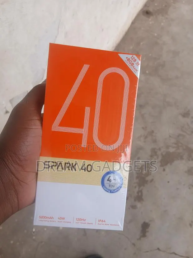 New Tecno Spark 40 256 GB Black · Photo 1
