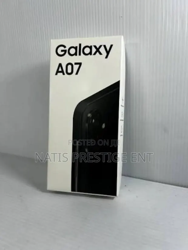 New Samsung Galaxy A07 128 GB Black · Photo 1