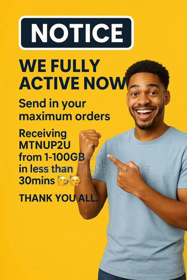 Buy Data Bundles for All Networks (MTN , AirtelTigo & Telecel) · Photo 1