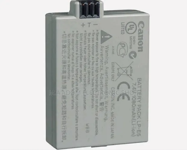 Canon LP-E5 Rechargeable Lithium-Ion Battery · Photo 1