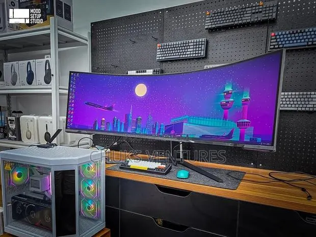 Samsung 57-Inch Odyssey Neo G9 Curved Monitor · Photo 1