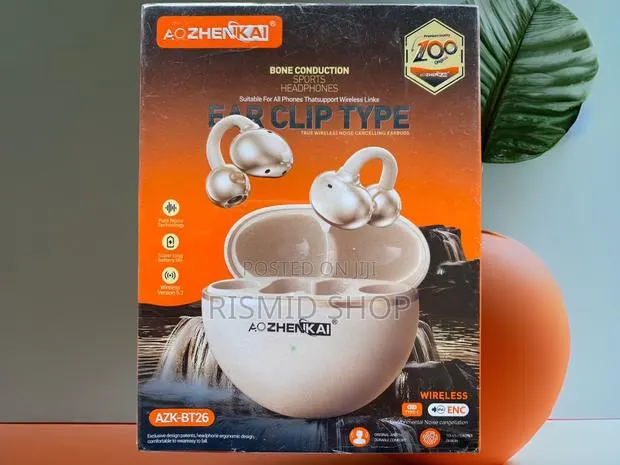Azk-Bt26 Luxury Clip-on Bluetooth Earphones · Photo 1