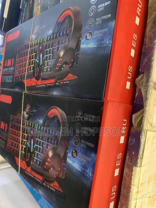 Wolf TF800 4-in-1 Gaming Combo. · Photo 1
