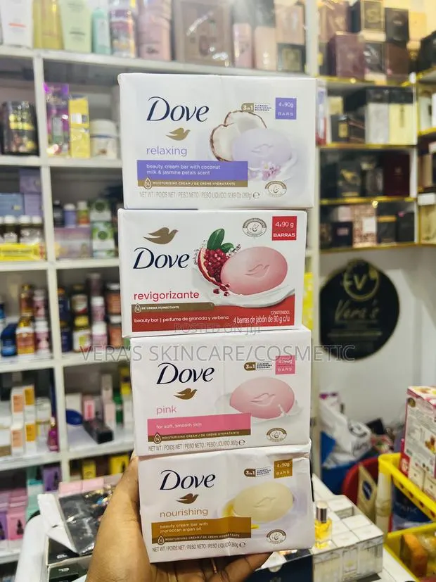 Dove Pink Bar Soap 4in1 · Photo 1