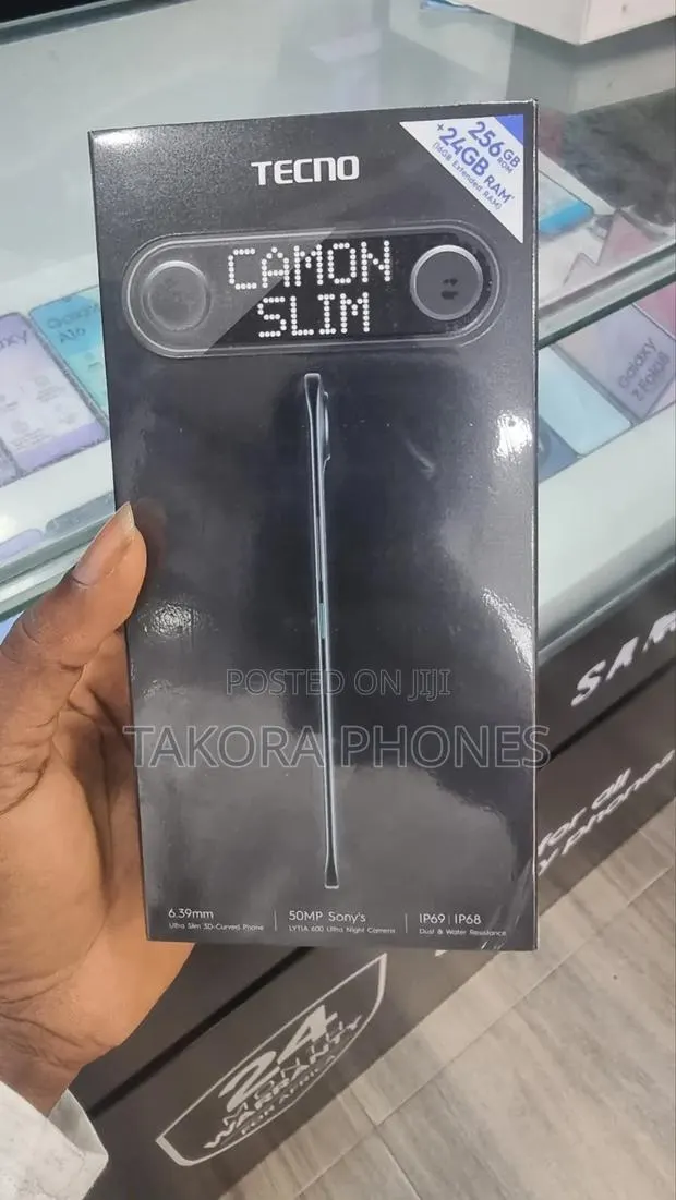 New Tecno Camon Slim 256 GB Black · Photo 1