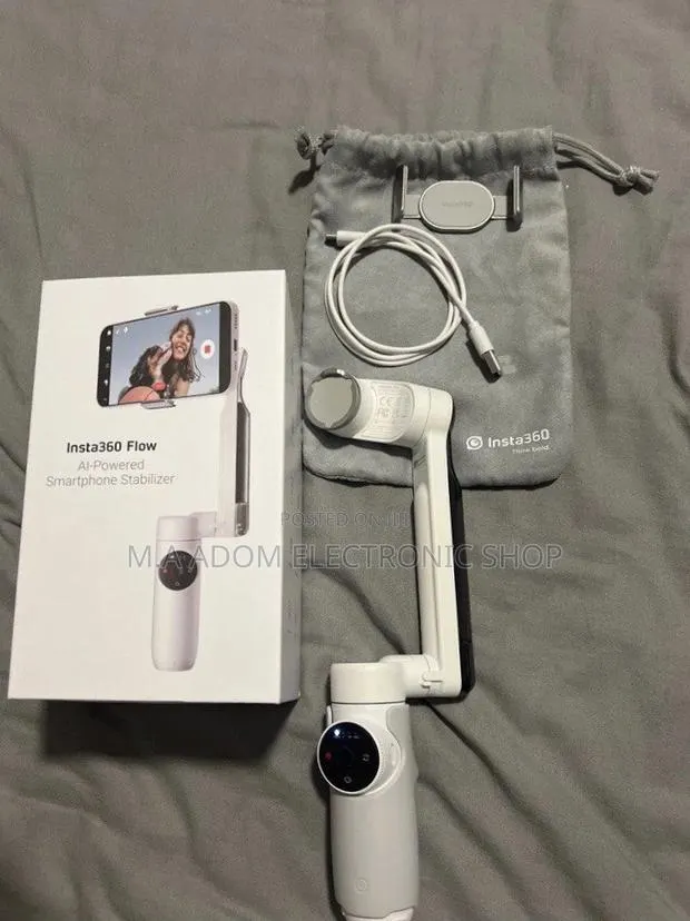 Insta360 Flow Smartphone Gimbal Stabilizer Creator Kit,White · Photo 1
