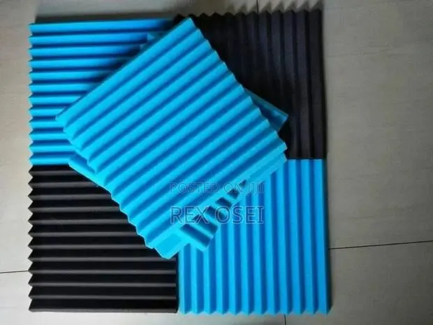 Acoustic Foam Panels Blue · Photo 1