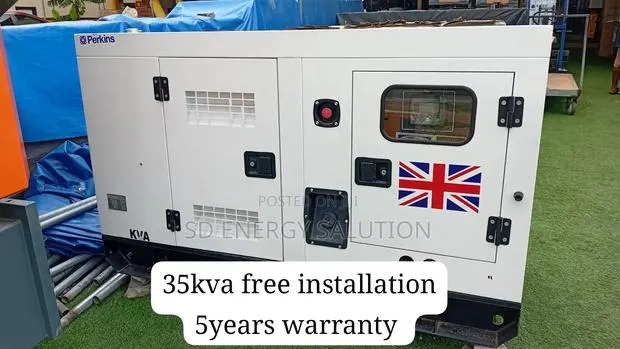 Perkins 35kva Silent Diesel Generator – Premium Backup Power · Photo 1
