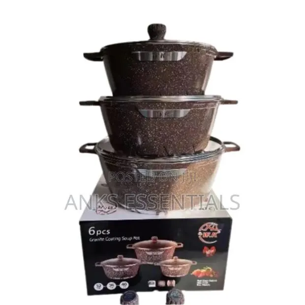 Wk 6-Piece Non-Stick Cookware Set – Durable Stylish · Photo 1