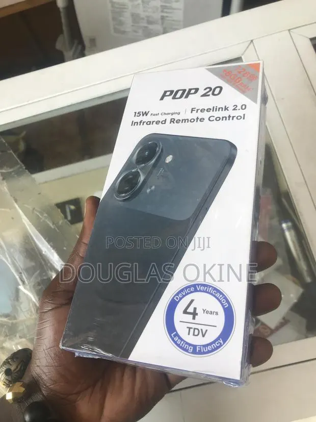New Tecno Pop 20 128 GB Orange · Photo 1