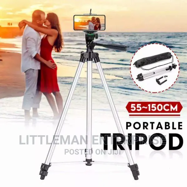 Tripod Stand for Camera Phones 5.7ft · Photo 1